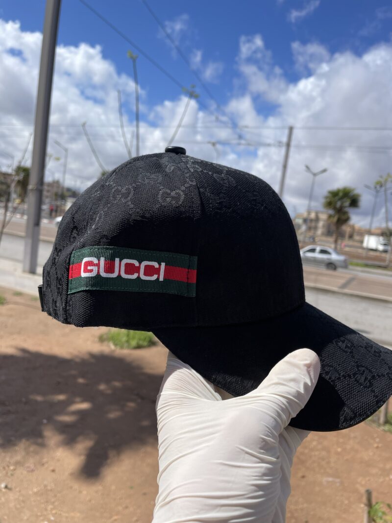 ⁦Casquette GUCCI SUPER GOOD 🖤❤️‍🔥⁩ - الصورة ⁦3⁩